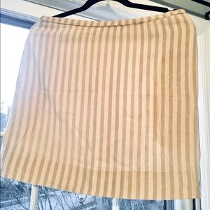 💛100% Silk mini skirt with pockets, small